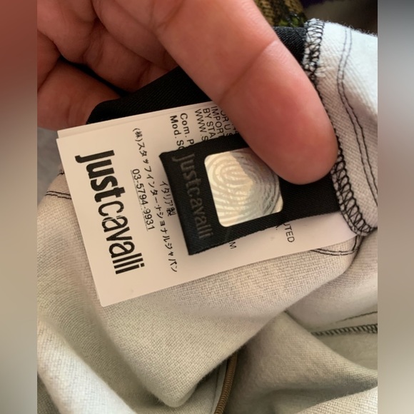 Just CAVALLI DRESS MINI COCKTAIL SIZE 38 EU 6 US 😍 - Picture 6 of 12